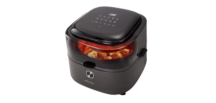 Hisense HAF1350DR Single 6.7 L Stand-alone 1350 W Hot air fryer Black