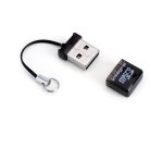 Integral INCRMSDMINIUSB lecteur de carte mémoire USB 2.0 Noir