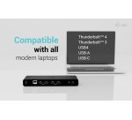 i-tec Universal Dual 4K Display Docking Station + Power Delivery 85W