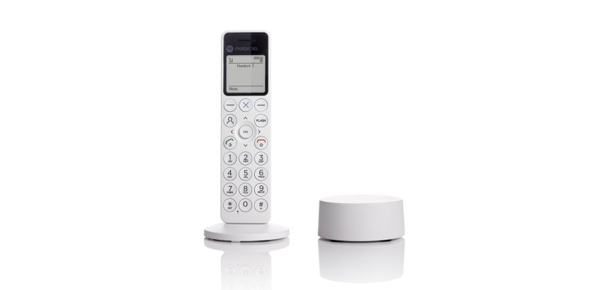Motorola DOT411 Telefono DECT Identificatore di chiamata Bianco