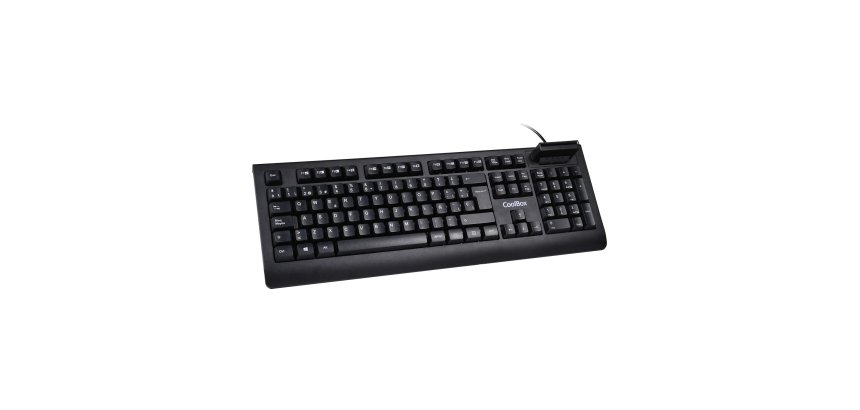 CoolBox TECLADO CON LECTOR DNIE V4