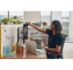 Poly Micro-casque stéréo USB-C Blackwire 3225 + prise 3,5 mm + adaptateur USB-C/A (lot)