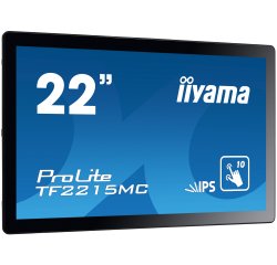 iiyama ProLite TF2215MC-B2 computer monitor 54,6 cm (21.5") 1920 x 1080 Pixels Full HD LED Touchscreen Multi-gebruiker Zwart