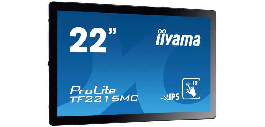 iiyama ProLite TF2215MC-B2 écran plat de PC 54,6 cm (21.5") 1920 x 1080 pixels Full HD LED Écran tactile Multi-utilisateur Noir