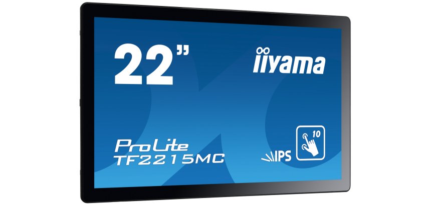 iiyama ProLite TF2215MC-B2 écran plat de PC 54,6 cm (21.5") 1920 x 1080 pixels Full HD LED Écran tactile Multi-utilisateur Noir