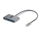 StarTech.com 4-Port USB-C-Hub mit 100W Power Delivery Pass-Through - 4-Port USB 3.0 Hub - USB-C auf USB-A - USB Typ-C Hub mit 30cm Kabel - Mini USB-C Hub - USB-C Splitter, 5Gbps
