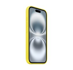 Apple Funda de silicona con MagSafe para el iPhone 16 - Amarillo carambola