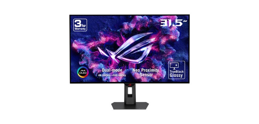 ASUS ROG Strix XG32UCWMG Monitor PC 80 cm (31.5") 3840 x 2160 Pixel 4K Ultra HD OLED Nero