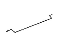 StarTech.com Lot de 10 Barres de Rangement Horizontales avec un Décalage de 5,1cm à 75 degrés, Gestion des Câbles pour Rack de Serveurs, Organiseur de Câbles pour Montage en Rack Réseau 19"