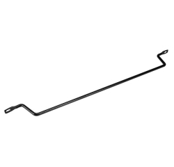 StarTech.com Lot de 10 Barres de Rangement Horizontales avec un Décalage de 5,1cm à 75 degrés, Gestion des Câbles pour Rack de Serveurs, Organiseur de Câbles pour Montage en Rack Réseau 19"