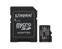 Kingston Technology 512GB microSDXC Canvas Select Plus Gen3 150MB/s A1 (Incluye adaptador de SD)