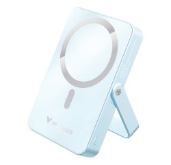 Verbatim Charge 'n' Go Magnetic Wireless Lithium Polymère (LiPo) 10000 mAh Recharge sans fil Bleu