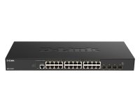 D-Link DXS-1210-28T Gestionado L2/L3 10G Ethernet (100/1000/10000) 1U Negro