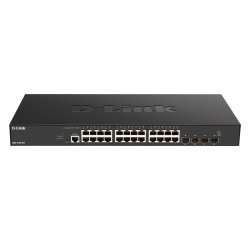 D-Link DXS-1210-28T Gestionado L2/L3 10G Ethernet (100/1000/10000) 1U Negro