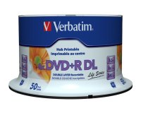 Verbatim 97693 DVD en blanco 8,5 GB DVD+R DL 50 pieza(s)