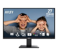 MSI Pro MP273U Monitor PC 68,6 cm (27") 3840 x 2160 Pixel 4K Ultra HD Nero