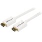 StarTech.com 3m CL3 Rated HDMI Cable met Ethernet, 4K 30Hz UHD High Speed HDMI Kabel, Ultra HD HDMI Kabel voor Wandinstallaties, 10.2 Gbps, HDMI 1.4 Video/Display Kabel, 30AWG, White