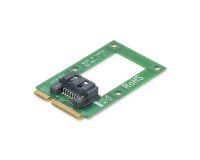 StarTech.com Adaptador mSATA a SATA para Disco Duro o SSD - Tarjeta Conversora Mini SATA a SATA