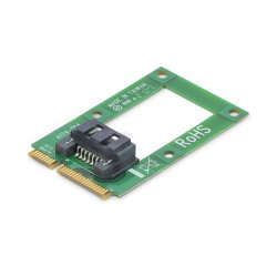 StarTech.com Adaptador mSATA a SATA para Disco Duro o SSD - Tarjeta Conversora Mini SATA a SATA