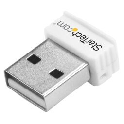 StarTech.com Mini Clé USB Sans Fil N 150 Mbps - Adaptateur USB WiFi 802.11n/g 1T1R - Blanc