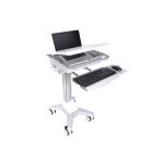 Multibrackets 0766 carrello e supporto multimediale Argento, Bianco Computer portatile Carrello multimediale