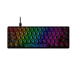 HyperX Alloy Origins 60 – Tastiera meccanica da gaming – HX Red (layout USA)