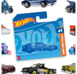 Hot Wheels Basic Car Assorent of Diecast Vehicles
