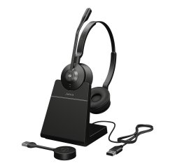 Jabra Engage 55 SE Casque Sans fil Arceau Bureau/Centre d'appels Noir