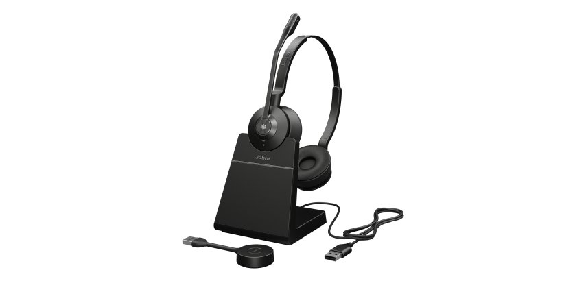 Jabra Engage 55 SE Auriculares Inalámbrico Diadema Oficina/Centro de llamadas Negro