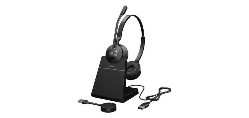 Jabra Engage 55 SE Auriculares Inalámbrico Diadema Oficina/Centro de llamadas Negro