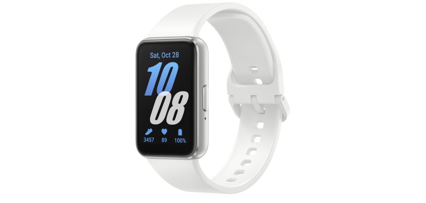 Samsung Galaxy Fit3 4,06 cm (1.6") AMOLED 40 mm Digital 256 x 402 Pixeles Pantalla táctil Plata