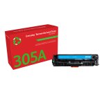 Toner remanufacturé Cyan Everyday™ de Xerox compatible avec HP 305A (CE411A), Capacité standard
