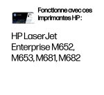 HP 655A Toner noir LaserJet authentique