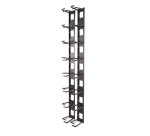 APC NetShelter - Organisateur câbles vertical - Rack - 8 anneaux - 0U - Professionnels