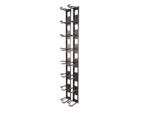 APC NetShelter - Organisateur câbles vertical - Rack - 8 anneaux - 0U