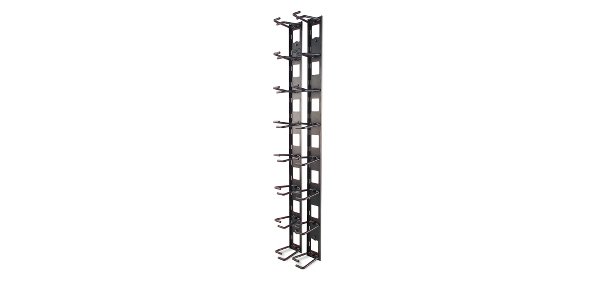 APC NetShelter - Organisateur câbles vertical - Rack - 8 anneaux - 0U - Professionnels