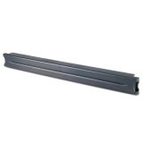 APC NetShelter 1U 19p black modular tooless blanking panel qty 10
