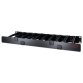 APC NetShelter Cable Management, Horizontal Cable Manager, 1U, Single Side with Cover, Black, 482.6 x 44.45 x 165.1 mm