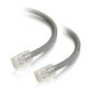 C2G Cat5e Non-Booted Unshielded (UTP) Network Patch Cable - patch cable - 10 m - gray