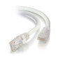 C2G Cat5e Booted Unshielded (UTP) Network Patch Cable - Patch-Kabel - 1.5 m - weiß