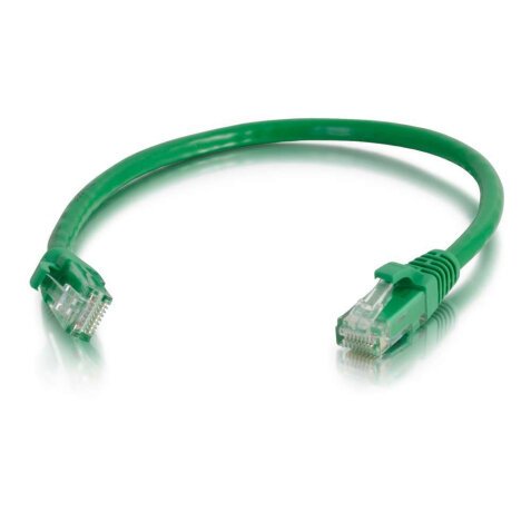C2G Cat6 Booted Unshielded (UTP) Network Patch Cable - Patch-Kabel - 1 m - grün