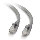 C2G Cat5e Booted Unshielded (UTP) Network Patch Cable - Patch-Kabel - 5 m - Grau