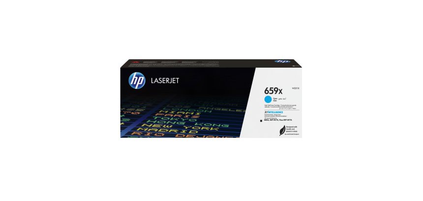 HP LaserJet Toner cyan 659X authentique grande capacité
