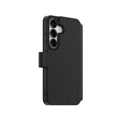 PanzerGlass CARE™ by ® Wallet Case w. Kickstand Samsung Galaxy S25 coque de protection pour téléphones portables Housse Noir