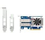 QNAP Carte d'extension réseau double port SFP+ 10 GbE