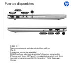 HP EliteBook 6 G1i 14 inch Notebook AI PC Wolf Pro Security Edition Intel Core Ultra 5 225U Portátil 35,6 cm (14") WUXGA 16 GB DDR5-SDRAM Wi-Fi 7 (802.11be) Windows 11 Pro Plata