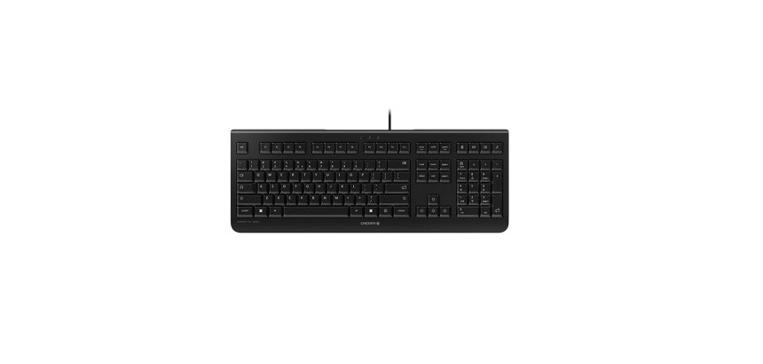 CHERRY KC 1000 clavier Bureau USB QWERTY Anglais américain Noir