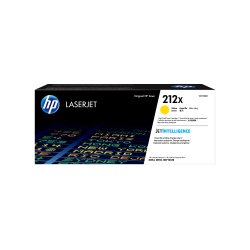 HP 212X High Yield Yellow Original LaserJet Toner Cartridge