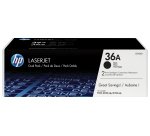 HP Confezione da 2 cartucce originali di Toner nero LaserJet 36A