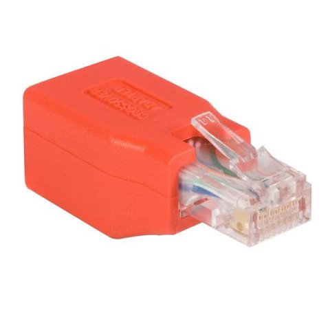 StarTech.com Adaptador de Cable de Red Ethernet Cat6 Directo Recto Straight a Cruzado Crossover UTP Patch RJ45